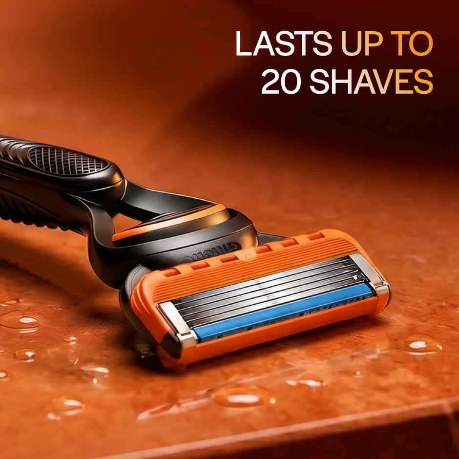 Gillette Fusion Manual Shaving Razor For Men