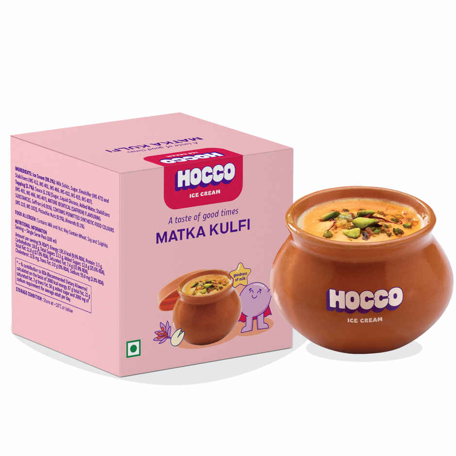 Hocco Matka Kulfi Ice Cream Stick