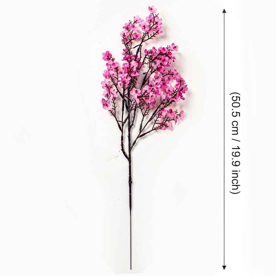 Tied Ribbons 5 Pcs Artificial Baby Breath Gypsophila Flowers