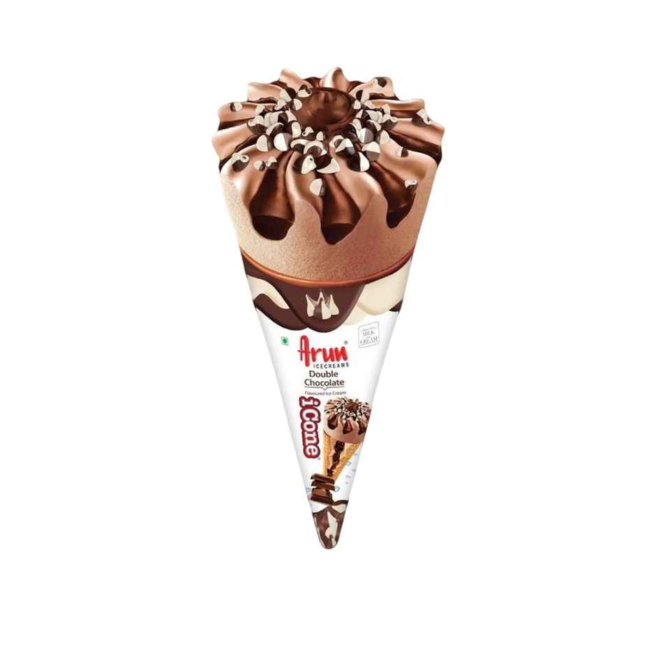 Arun Double Chocolate Icone Ice Cream Cone