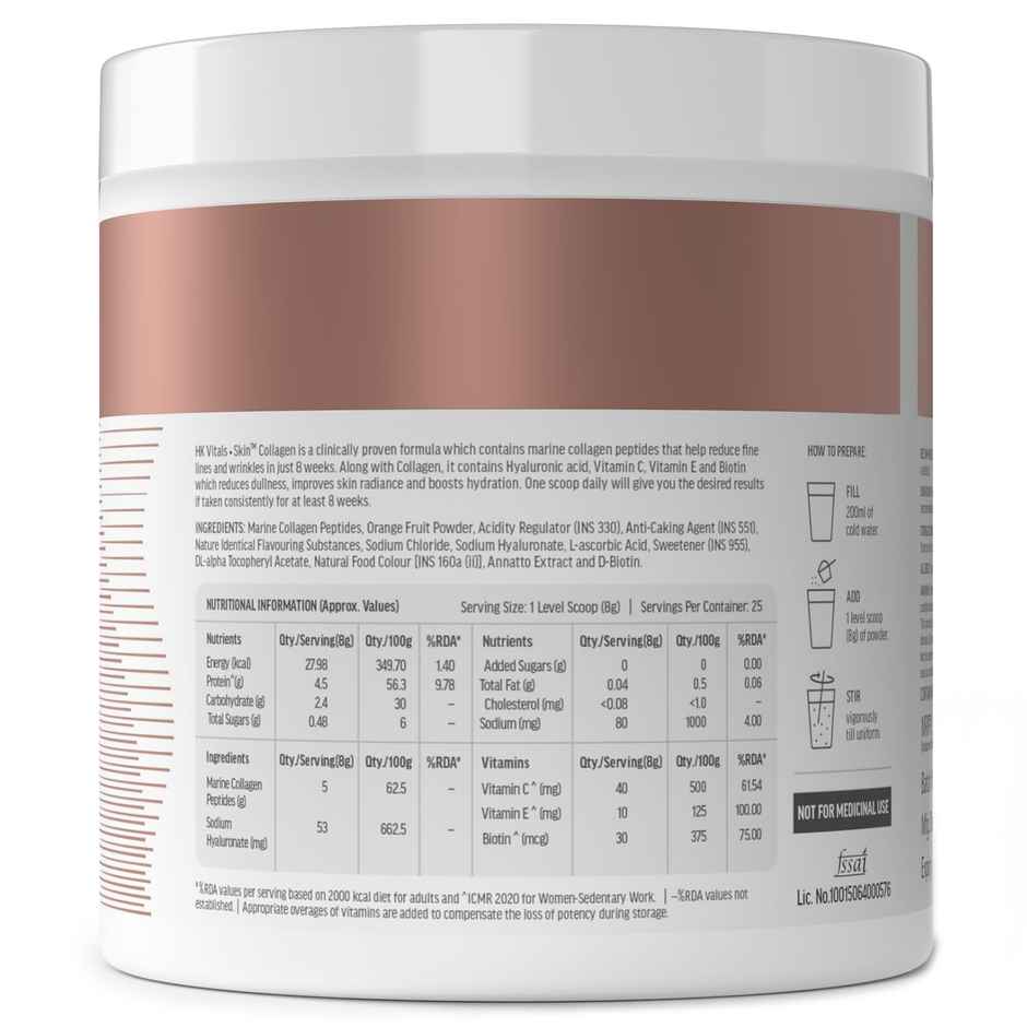 hk vitals Marine Collagen Supplements Mango 200g