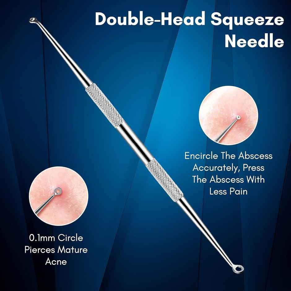 Beaute Secrets Essentials Blackhead Remover And Pimple Extractor Tool Kit