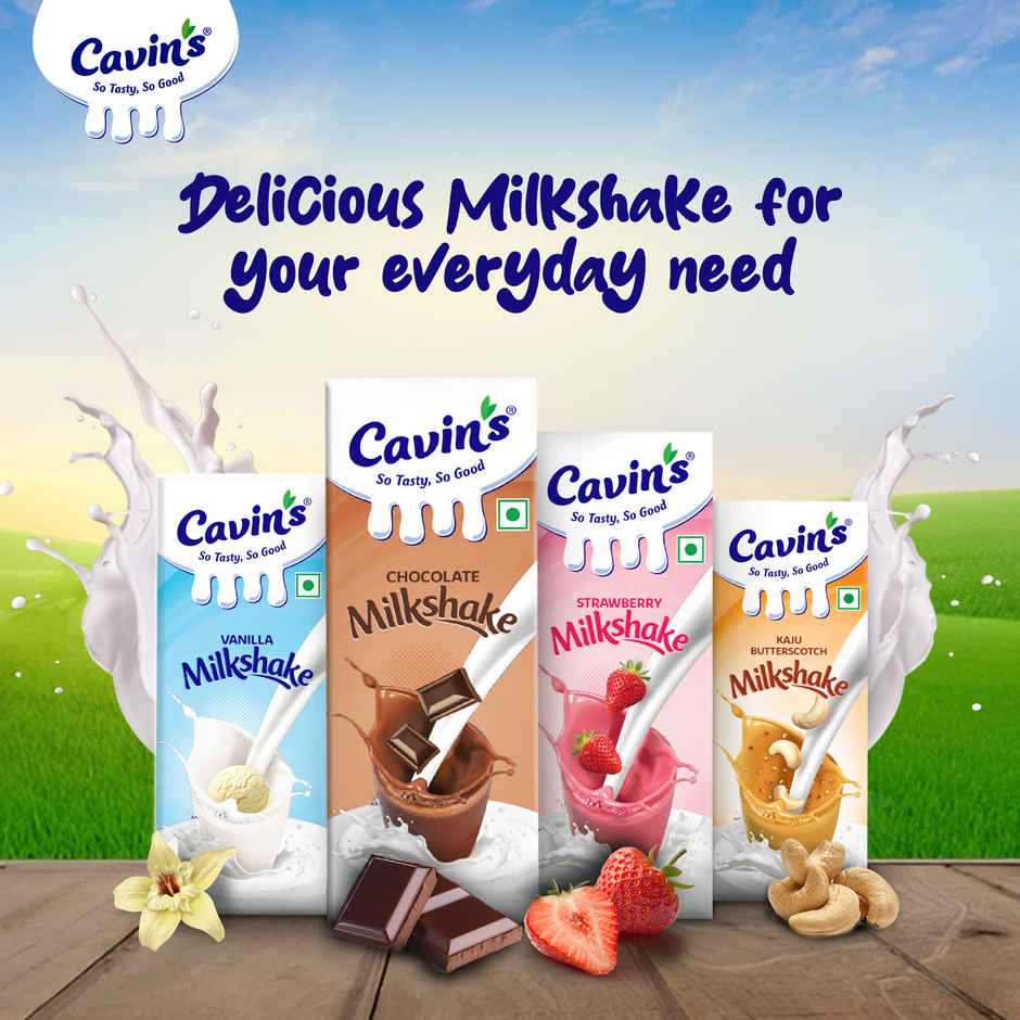 Cavin's Vanilla Milkshake