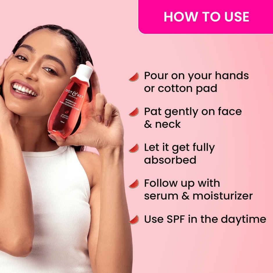 Dot & Key Watermelon Superglow Pore Tightening Toner
