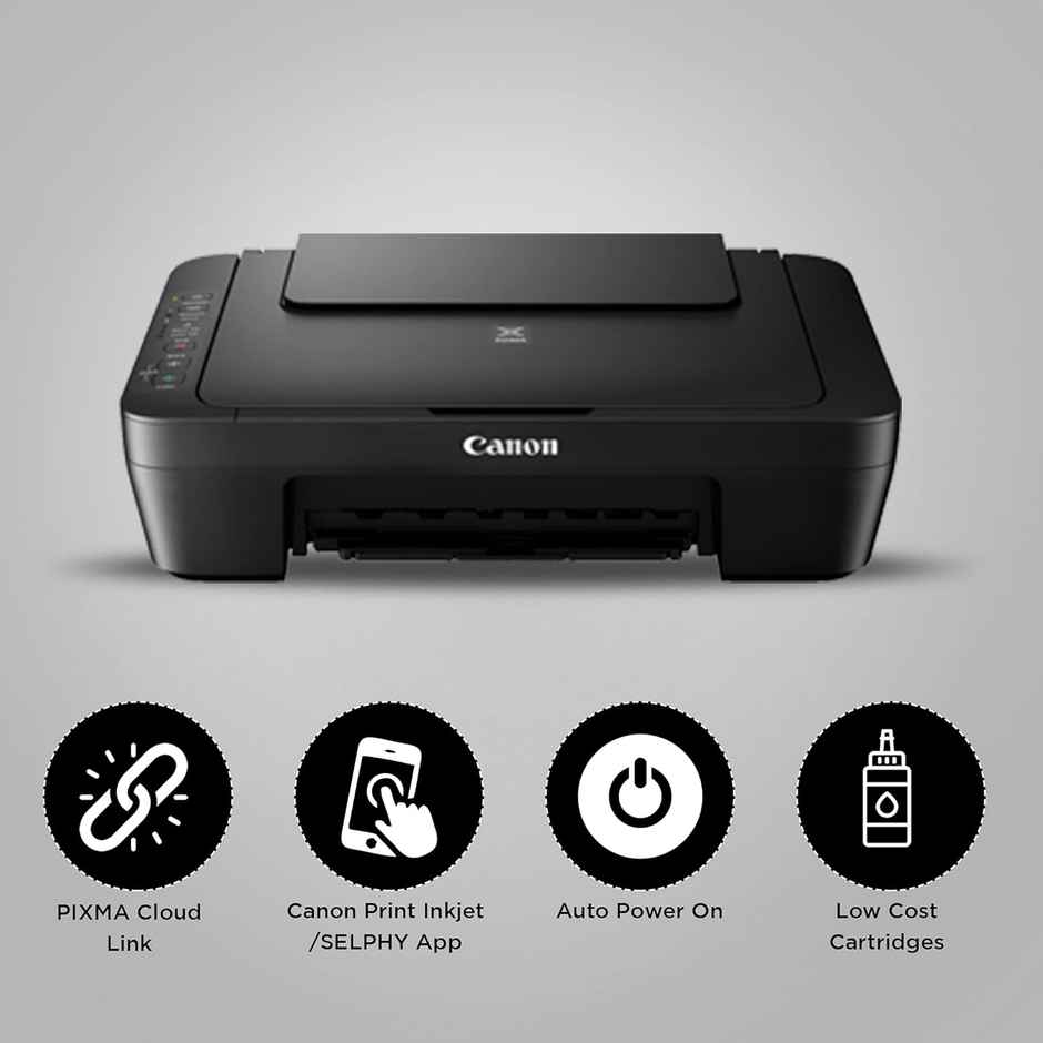 Canon PIXMA MG3070S All in One (Print, Scan, Copy) WiFi Inkjet Colour Printer for Home