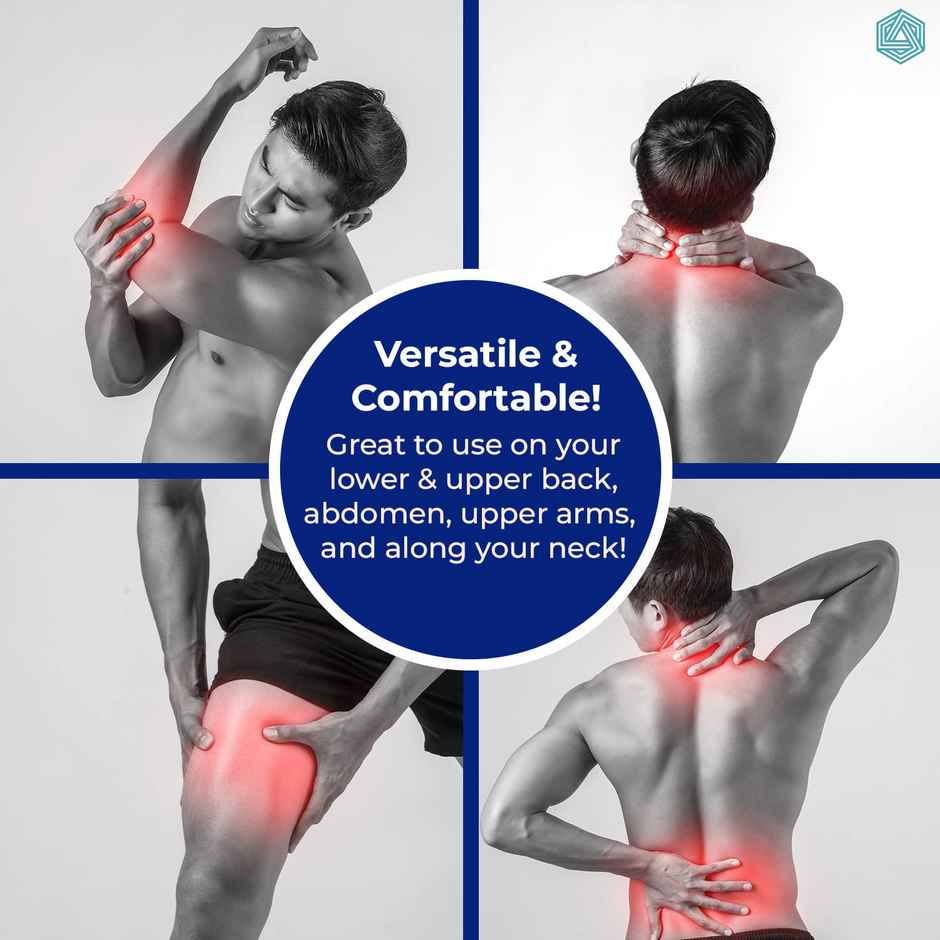 Boldfit Reusable Hot And Cold Ice Pack For Pain Relief 125Mm X 215Mm - Medium