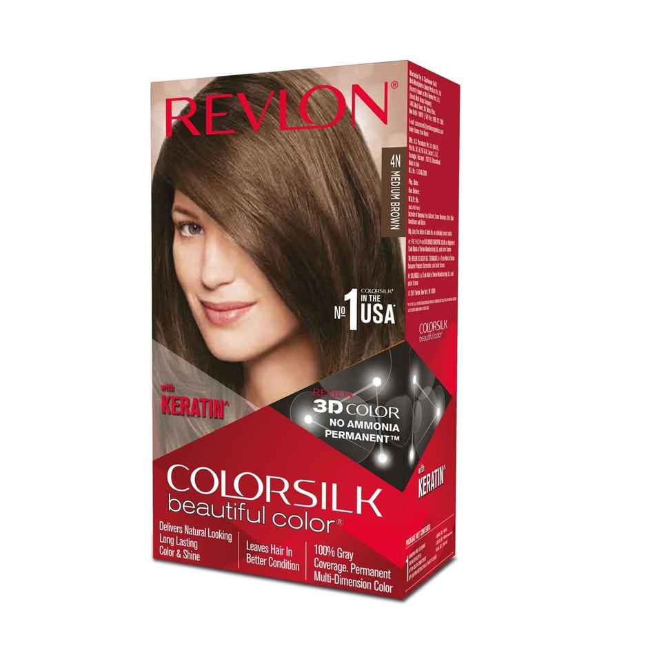 Revlon Colorsilk Hair Color with Keratin - Medium Brown