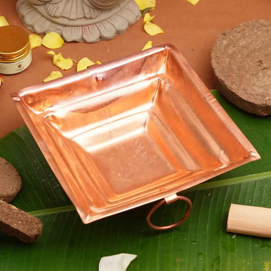 Copper Hawan Kund | 5.5 - 6 inch | ServDharm