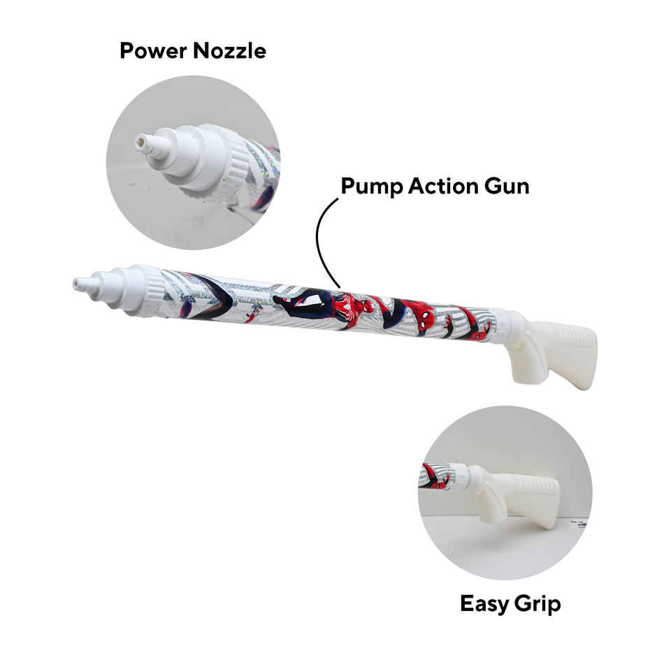 Spiderman Water Holi Pichkari | White | Star Toys