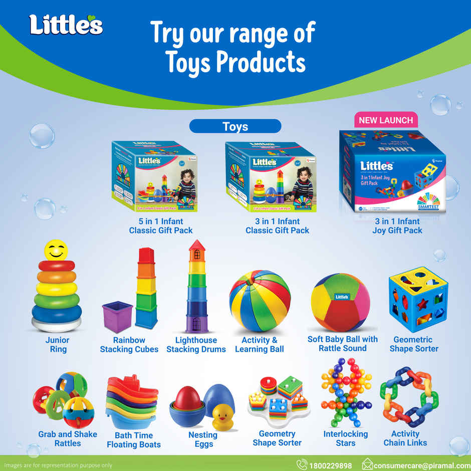 Little's Organix Gentle Baby Detergent Liquid for Clothes | Anti-Bacterial Liquid Detergent