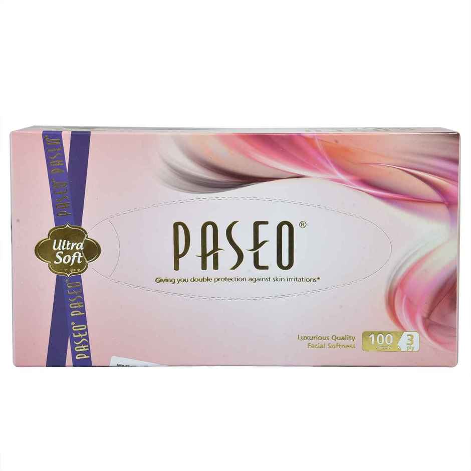 Paseo Facial Tissue | Ultra Soft | 100 Pulls