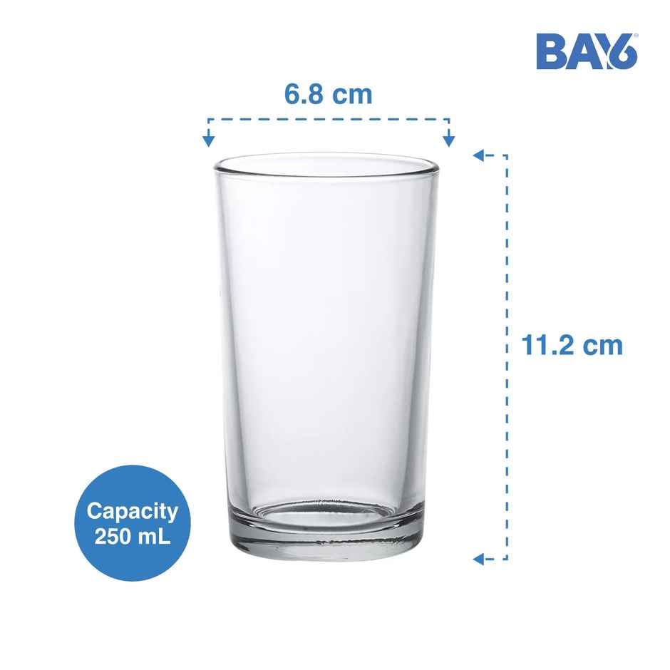 BAY6 Drinking Glass Set 250 ml - (6pc)