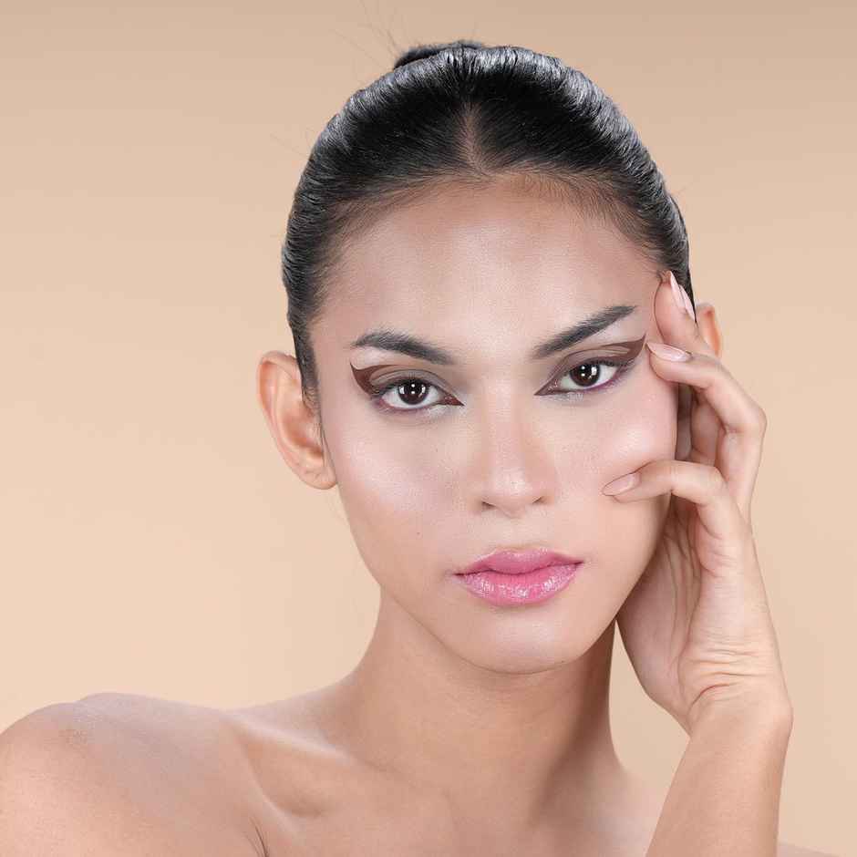 Bellavita Intense Drama Waterproof Eyeliner, Brown, Matte Finish, Smudge-Proof