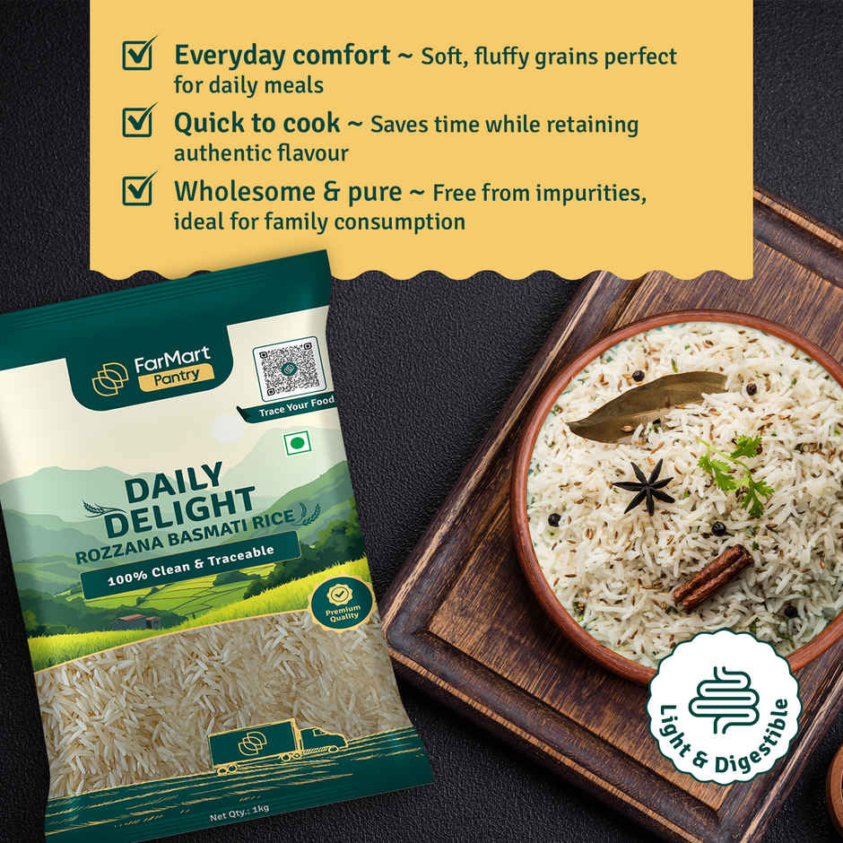 FarMart Pantry Daily Delight Basmati Rice