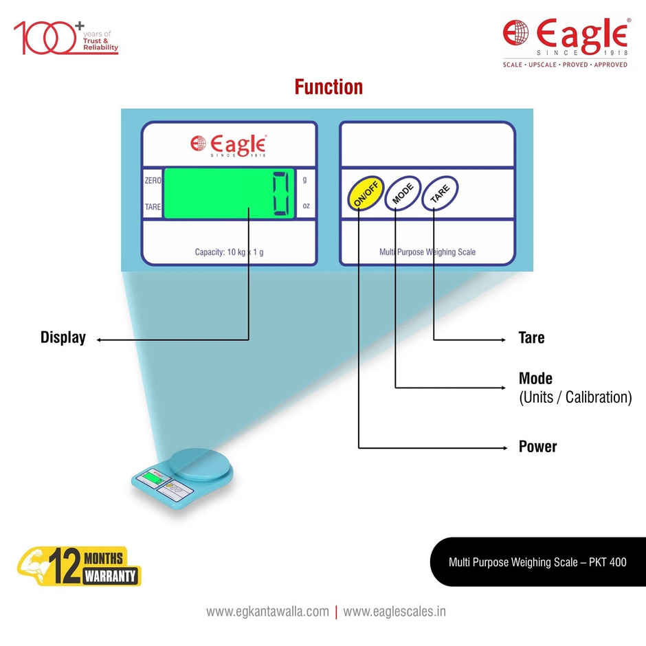 Eagle Digital Weighing Scale - Strain Gauge Sensor System