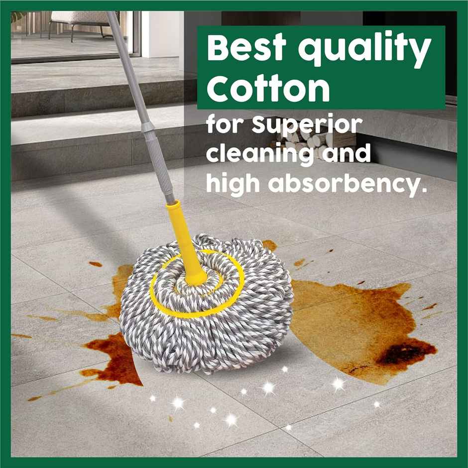 HIC Twist N Squeeze Microfiber Mop