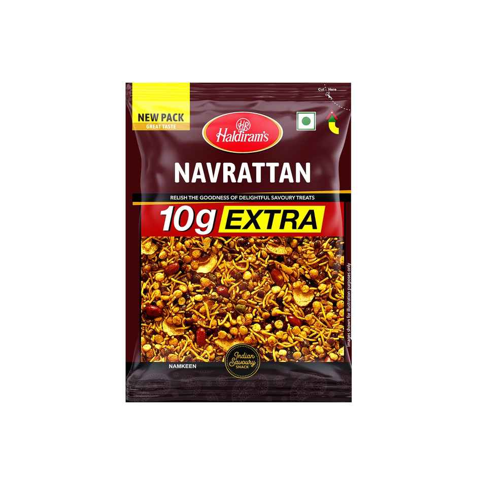 Haldiram's Navrattan | Crunchy Savory Snack
