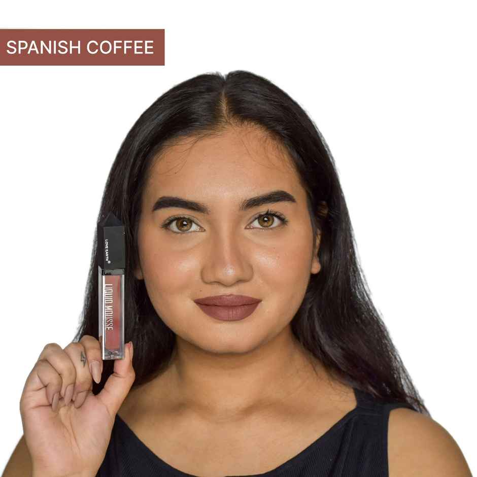Love Earth Lipstick Spanish Coffee 51 | Matte & Stylish