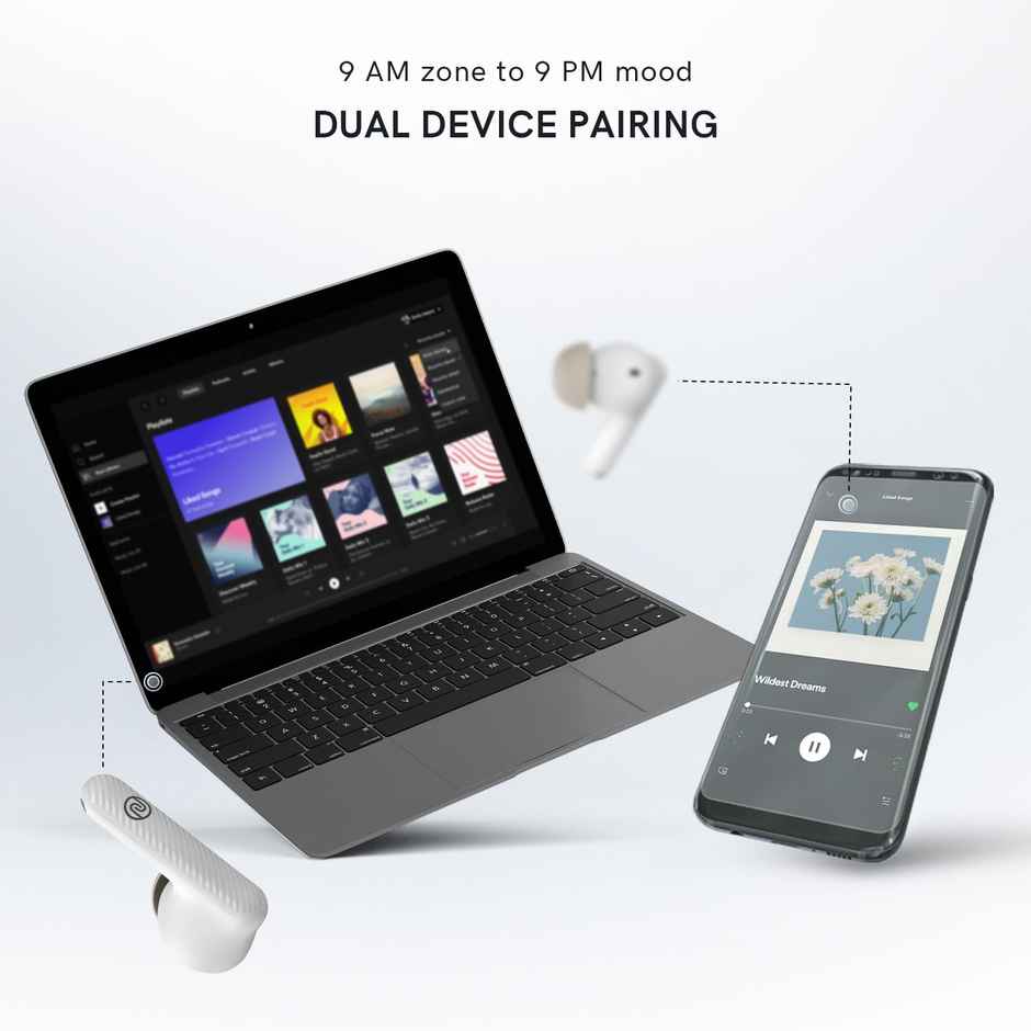 Noise Aura Buds Bluetooth Earbuds (60 Hrs Playtime)