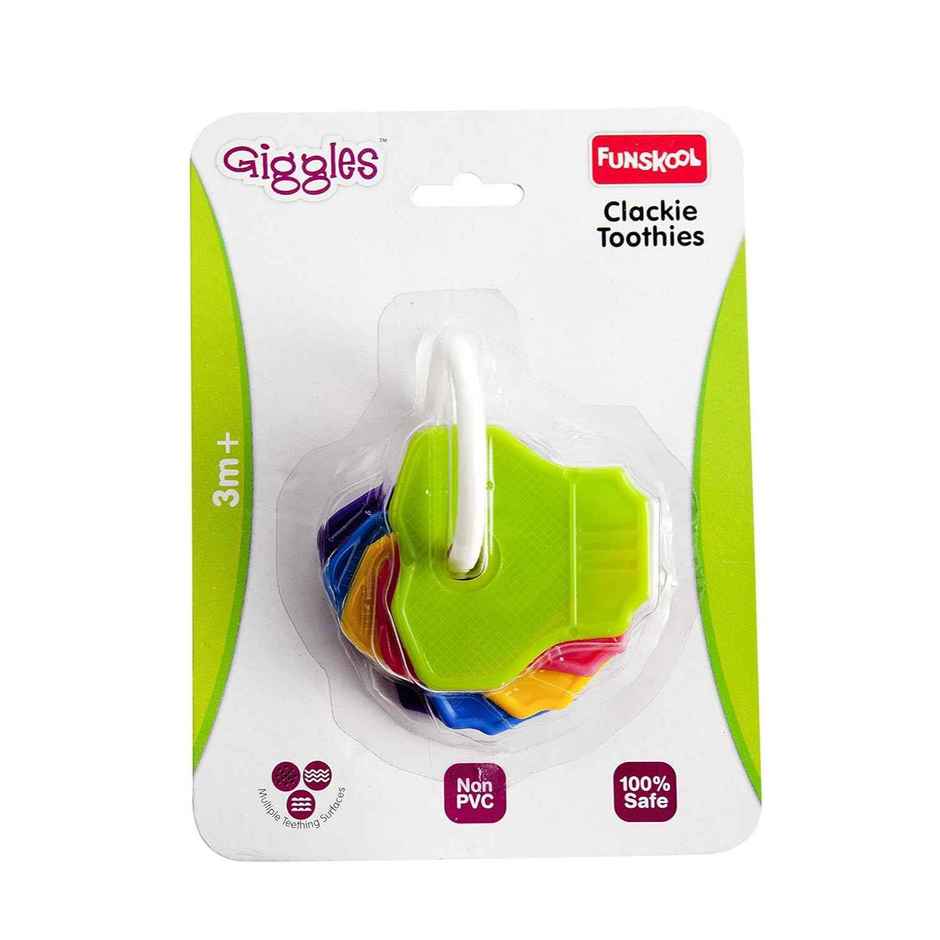 Giggles Funskool Clackie Toothies Teether Toy