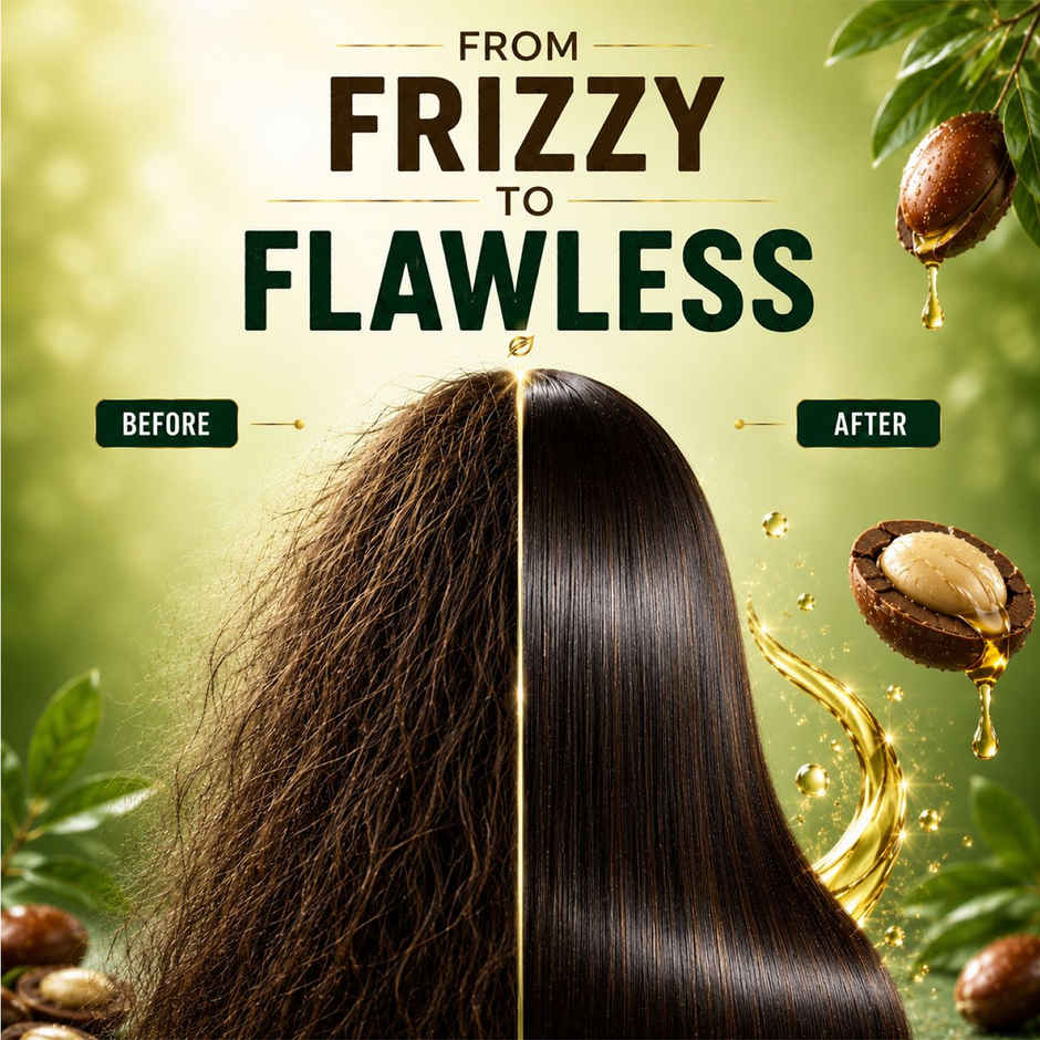 Herbal Essences Moroccan Argan Oil Shampoo For Frizz Free (400ml) & Herbal Essences Argan Oil Of Morocco Conditioner- For Hair Repair (400ml) Combo