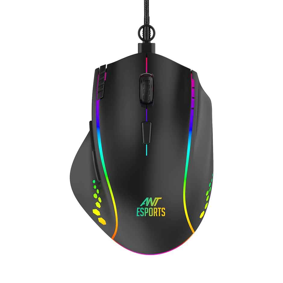 Ant Esports Usb Gm600 Rgb Wired Programmable Gaming Mouse