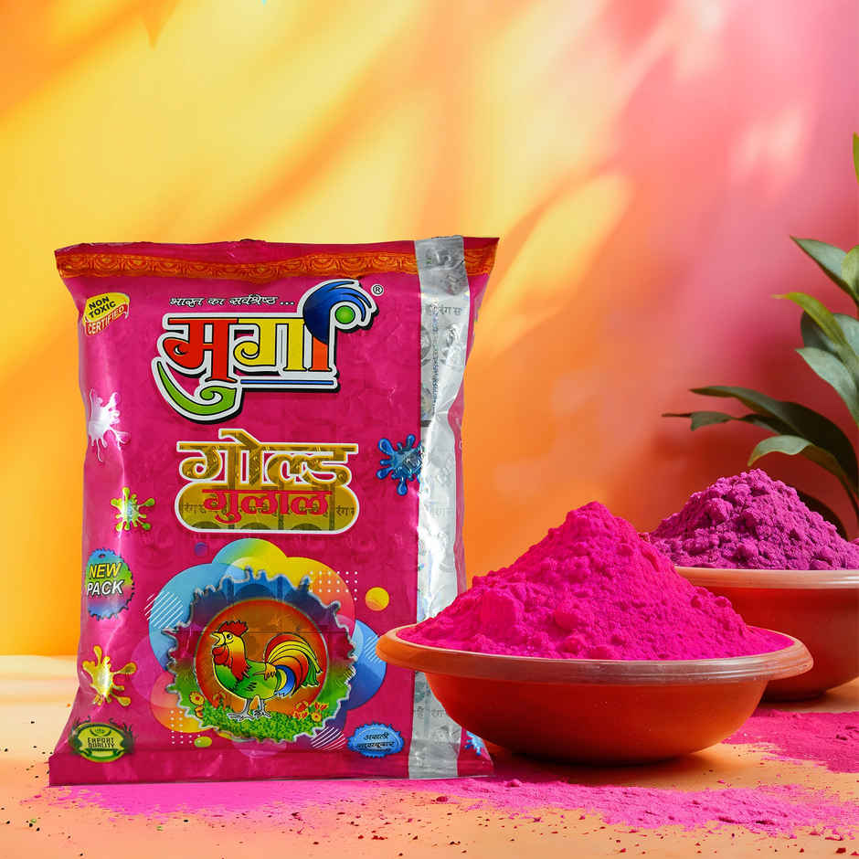 Cock Gold Holi Gulal - Pink