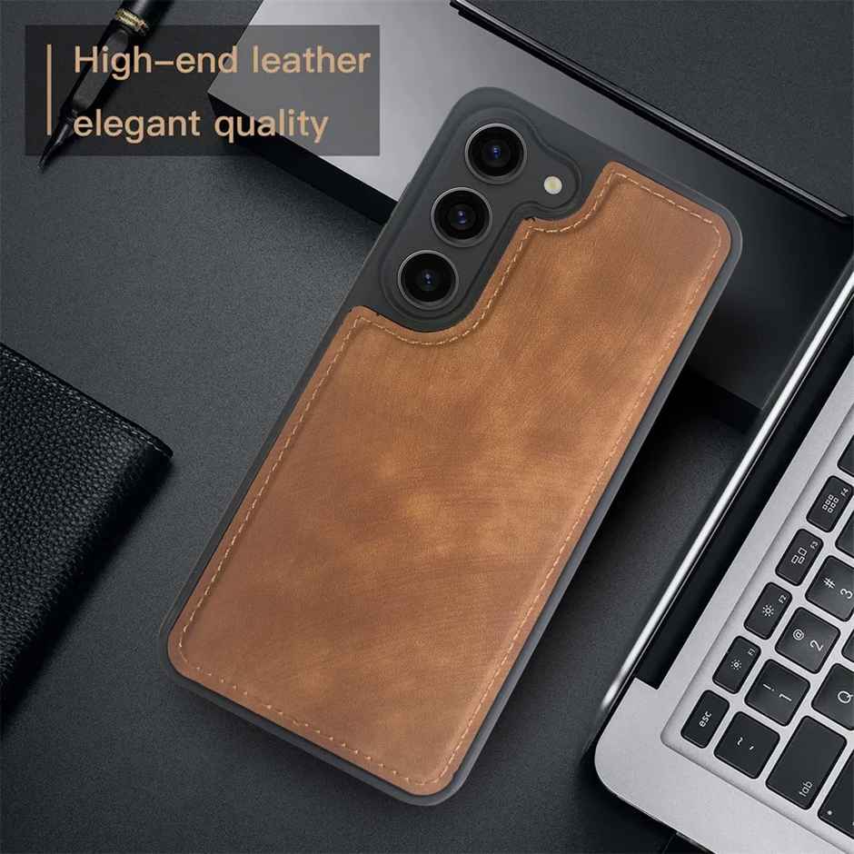 Artistque Case For Samsung Galaxy S24 Fe Back Cover - Premium Pu Leather Cover