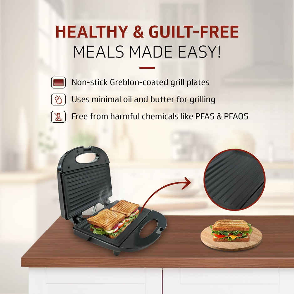V-Guard Vsg80 2 Slice Grill Sandwich Griller