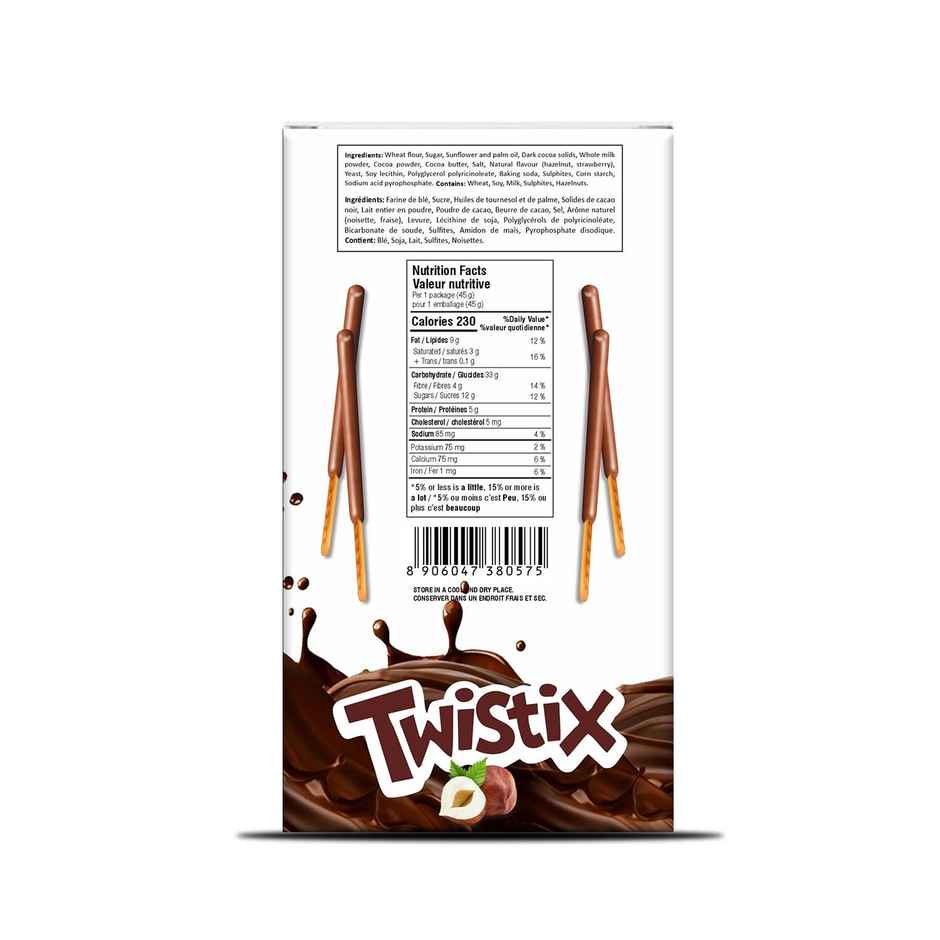 Kamco Twistix Chocolate Flavoured Sticks