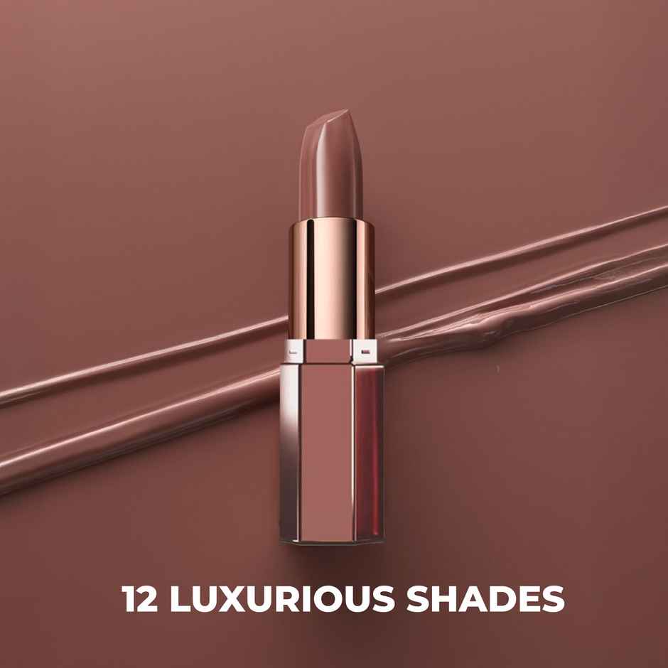 Blue Heaven Roseate Soft Matte Lipstick | Long Lasting & Hydrating | Amber Brown