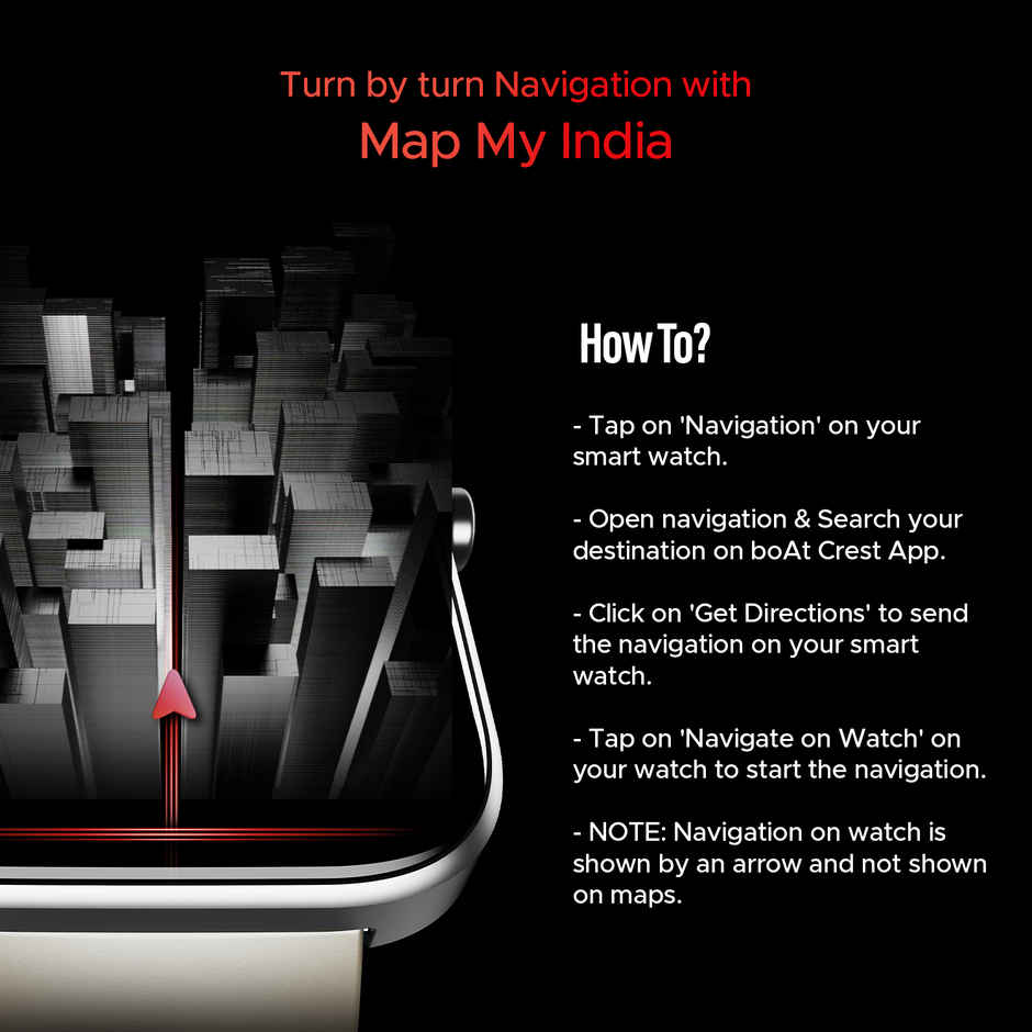 boAt Storm Call 3 Smartwatch | 1.83" Display | Women's Edition | BT Calling - Salmon peach