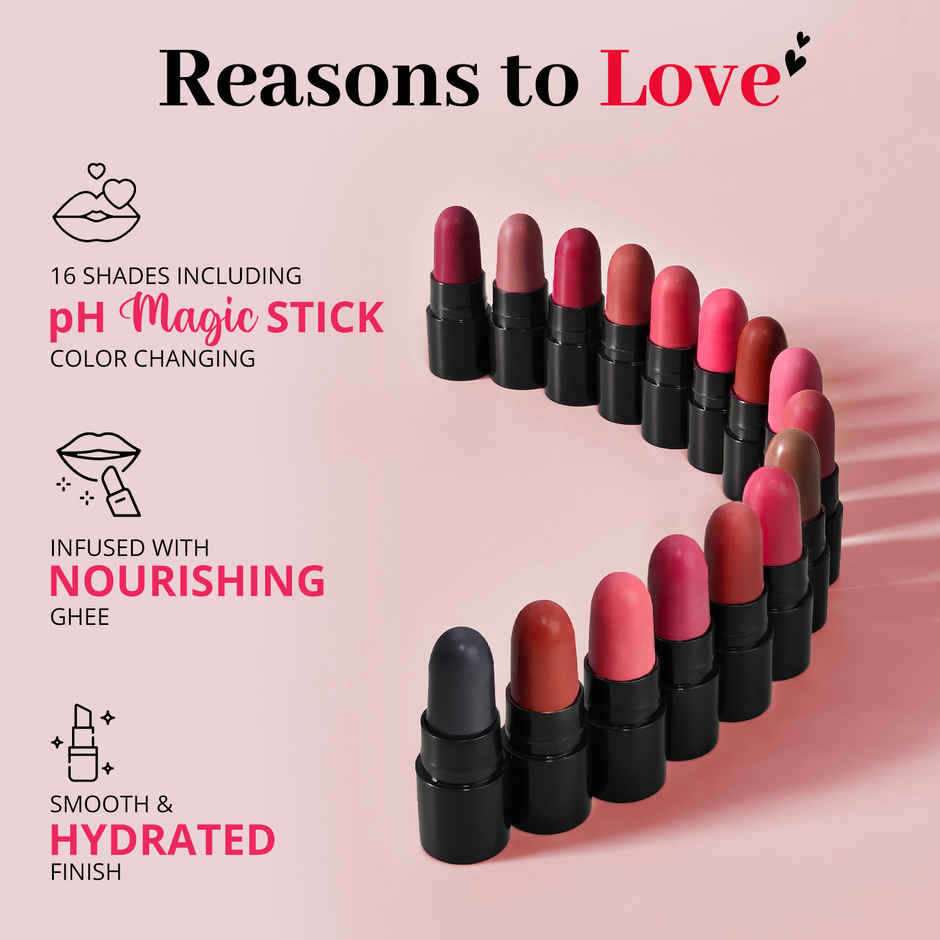 Enn Mini Lipstick Kit | pH Color Changing Lipstick | Set of 16