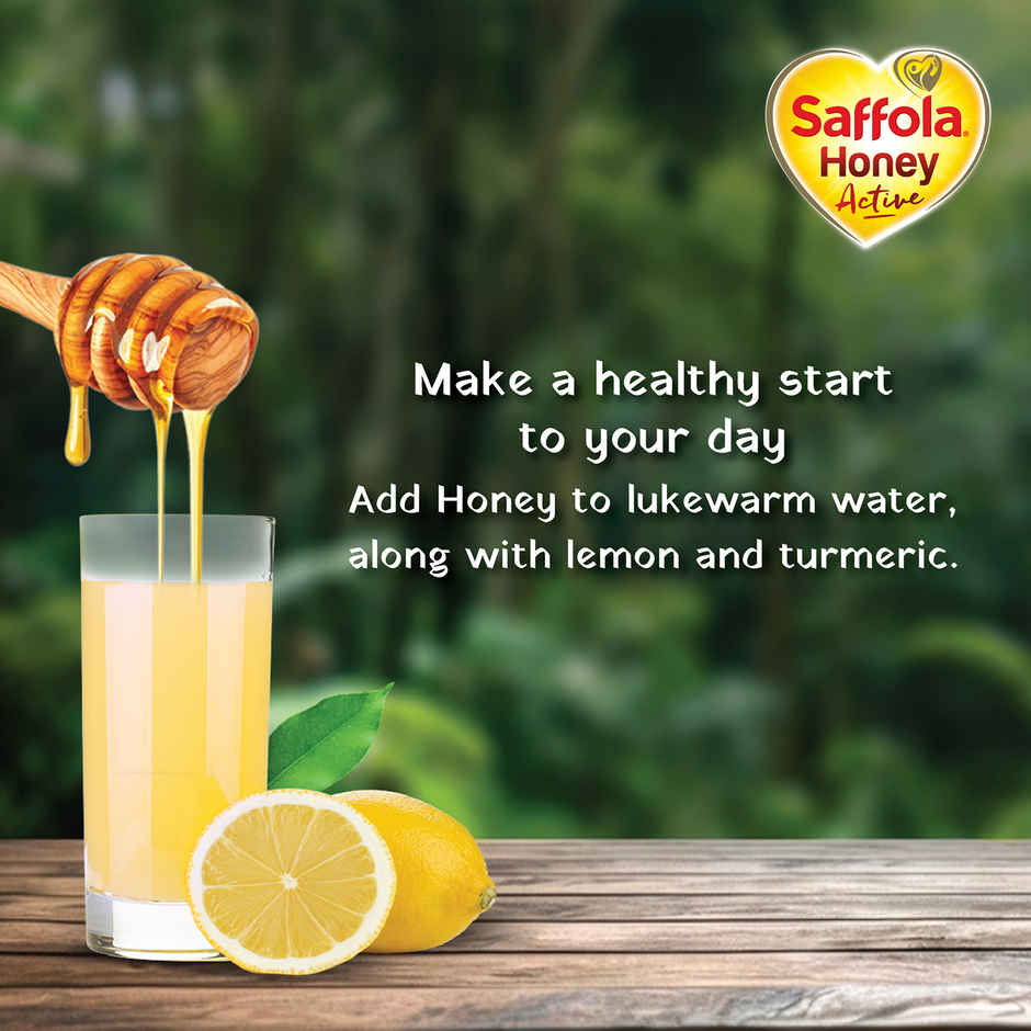 Saffola Honey Active | Made With Sundarban Forest Honey | Totally Pure Honey