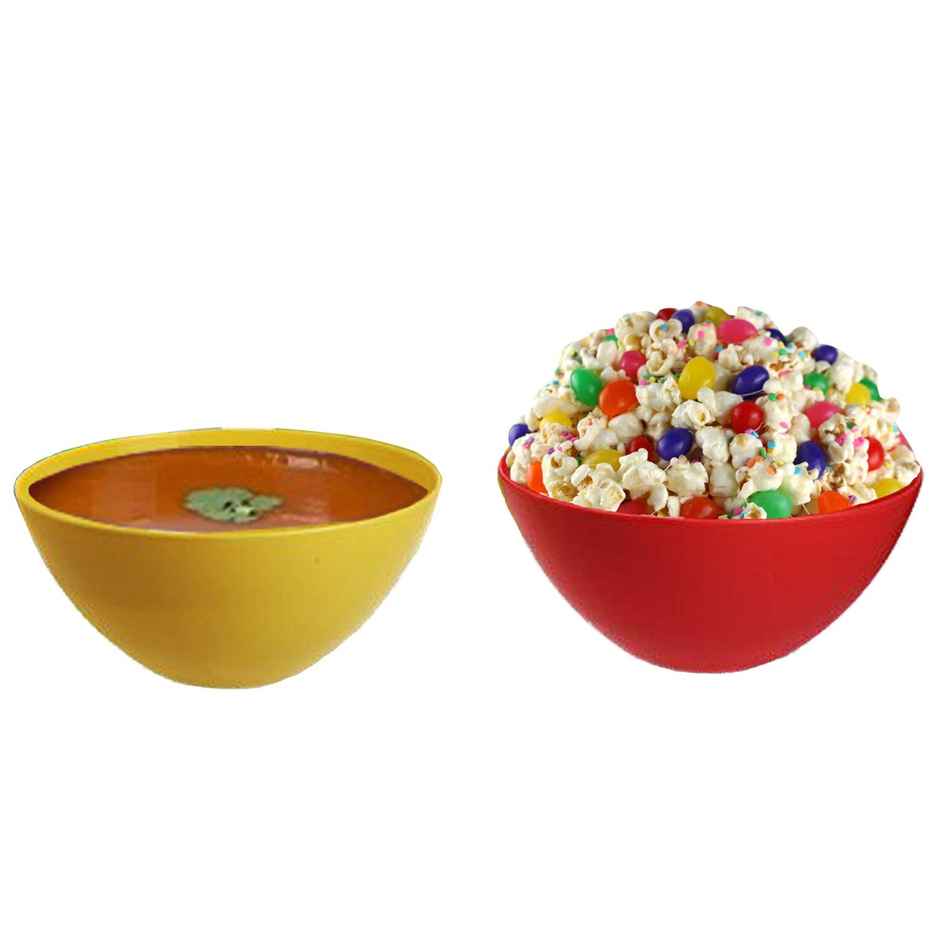 Kuber Industries Modular Plastic Solid Mixing Bowl | Unbreakable Mixing Bowls 3 Pcs, 1000 ml