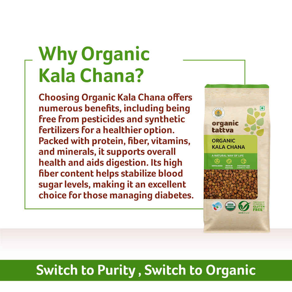 Organic Tattva Kala Chana