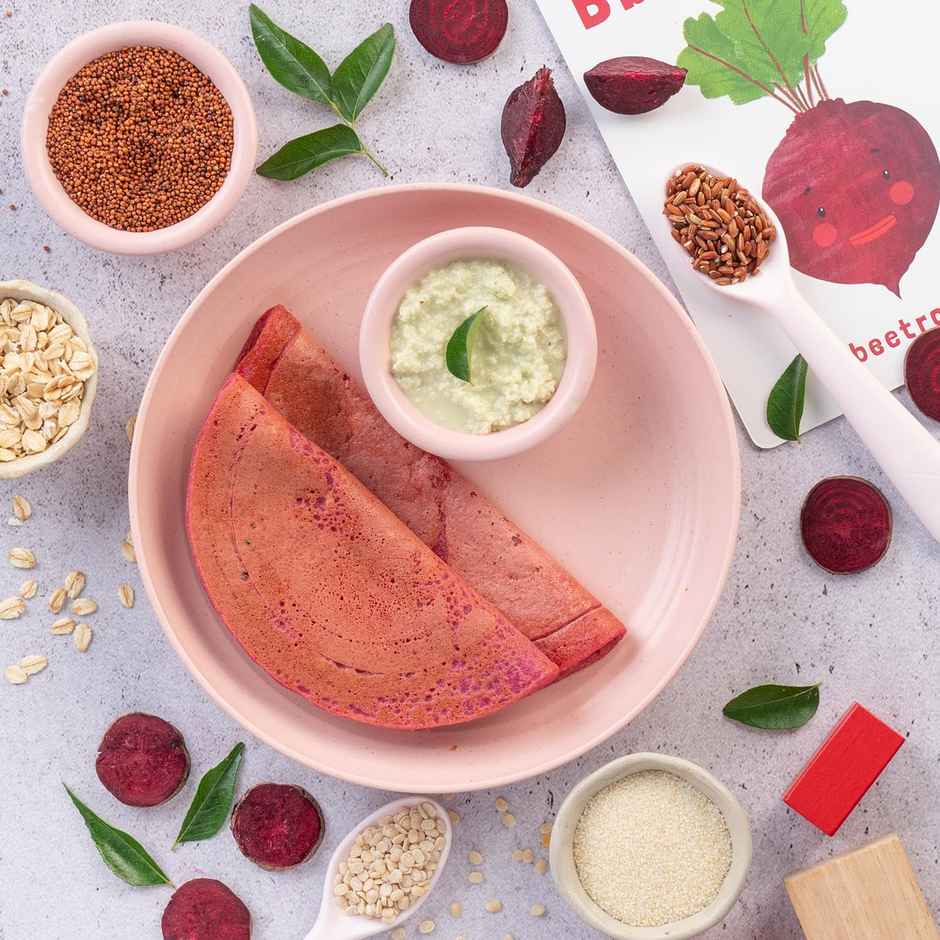 Slurrp Farm Millet Dosa Mix - Beetroot