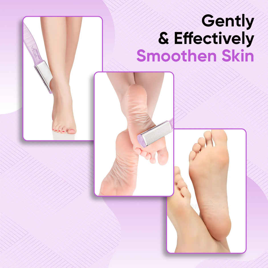 VEGA Pedicure File- Dual Side | Color May Vary | (Pd-03)