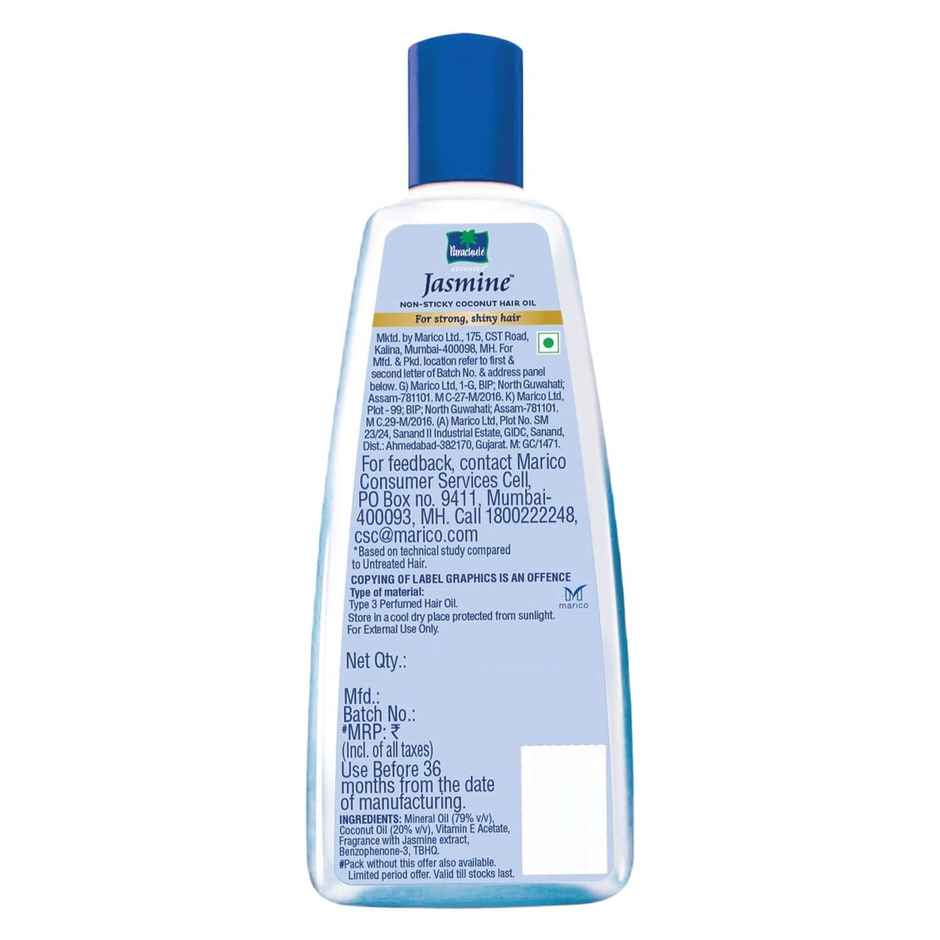 Parachute Advansed Jasmine, Non Sticky Coconut Hair Oil