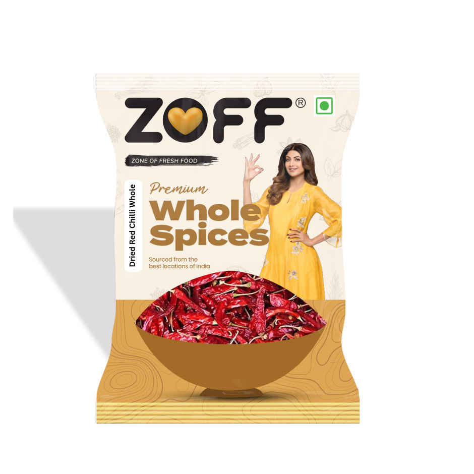 ZOFF Dried Red Chilli - Khadi Lal Mirchi