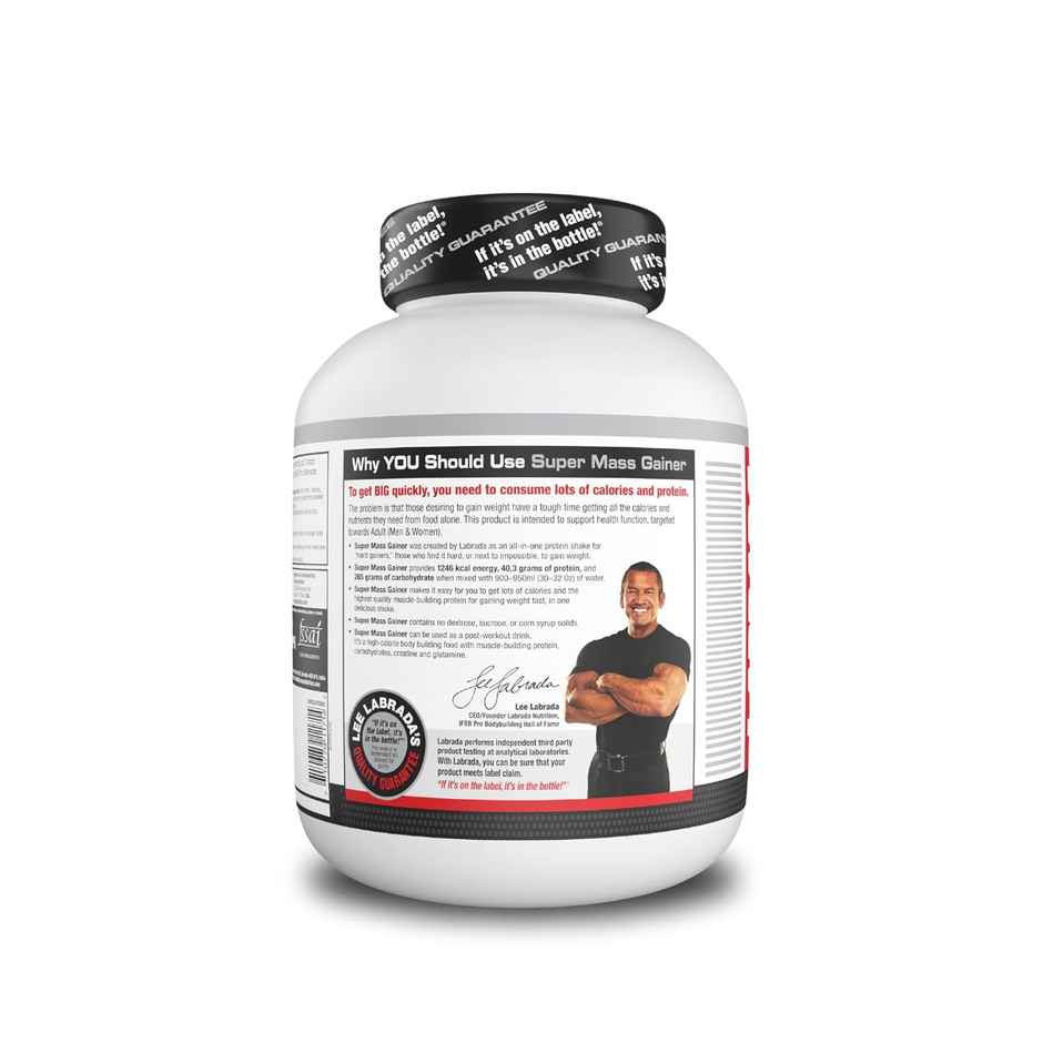 Labrada Super Mass Gainer Choc Ice Cream