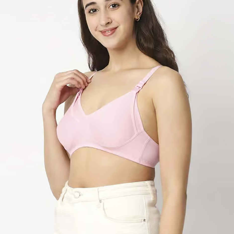 Mee Mee Women'S Cotton Non Padded Wire Free Maternity Bra