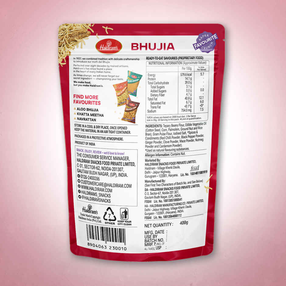 Haldiram's Bhujia | Spicy & Crunchy Snack