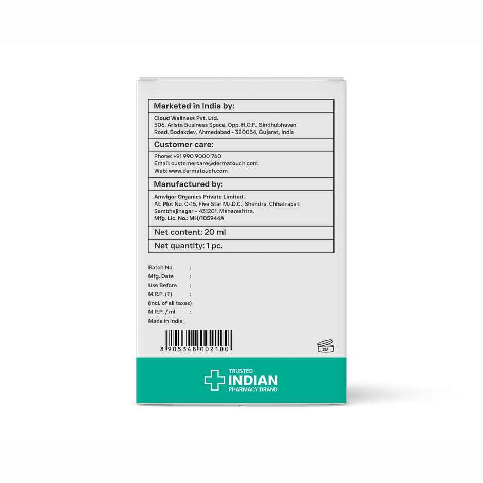 Dermatouch Niacinamide Zinc PCA Face Serum For Acne & Oil Control