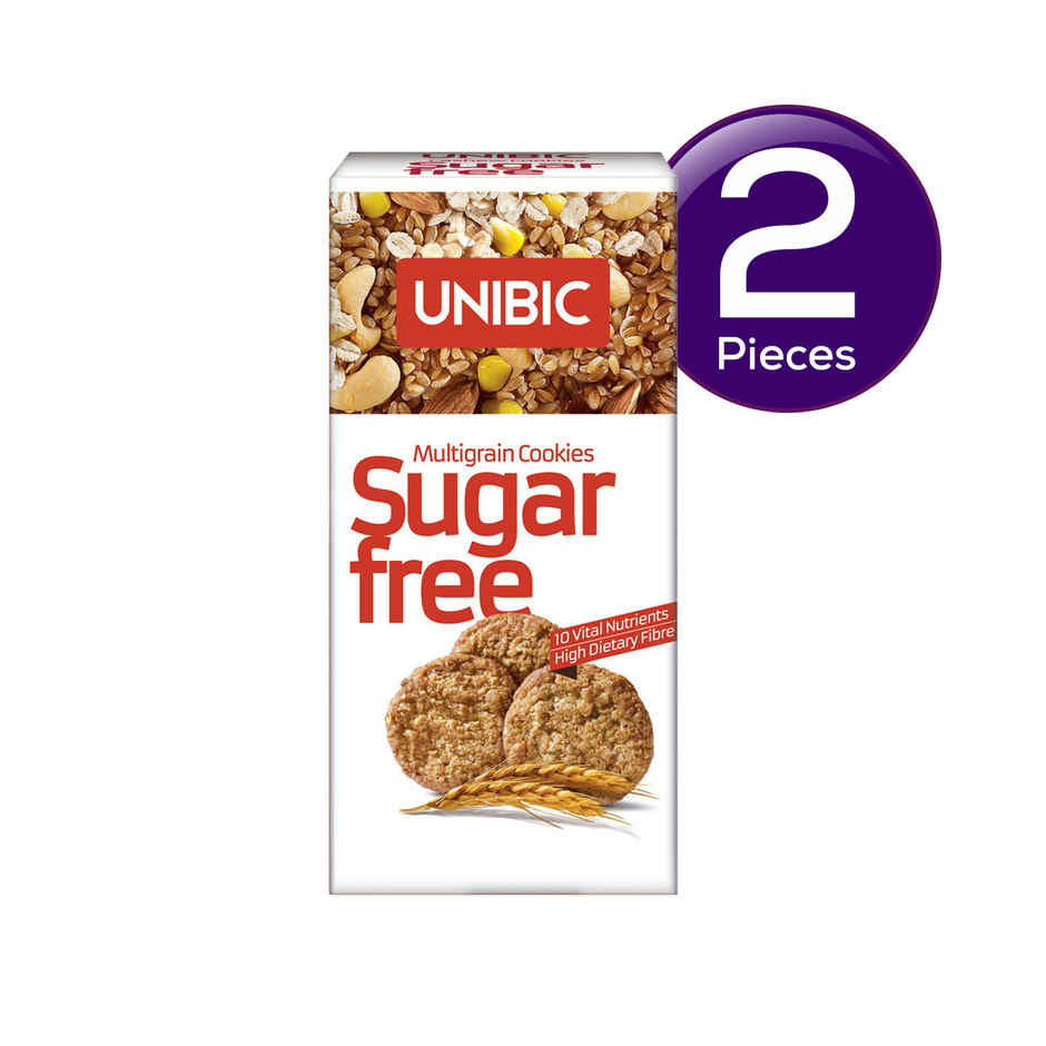UNIBIC Multigrain Butter Sugar Free Biscuits | Trans Fat-Free Combo