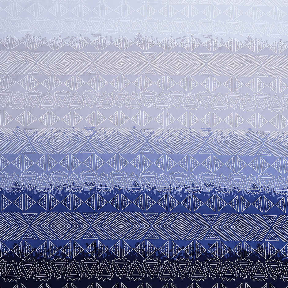 Status King Size Double Microfibre Geometric Bedsheet | Assorted | 87 x 94 in