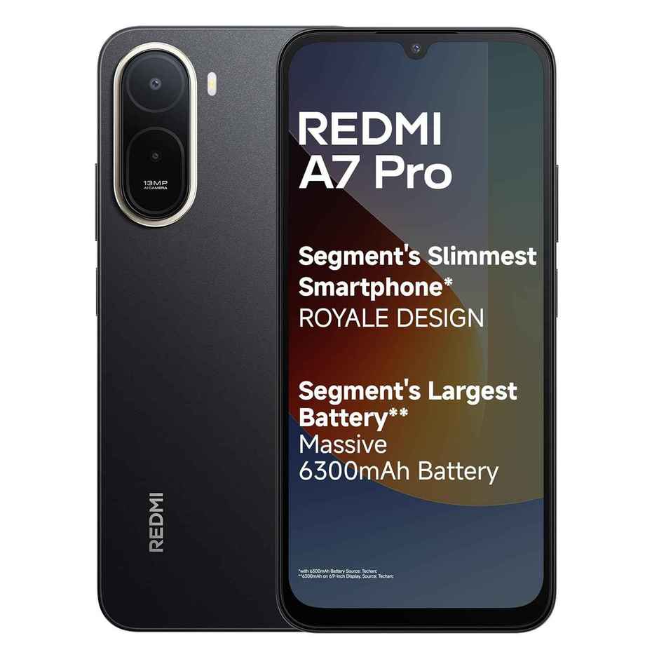 Redmi A7 Pro 4G | 4GB RAM | 64GB Storage | Black