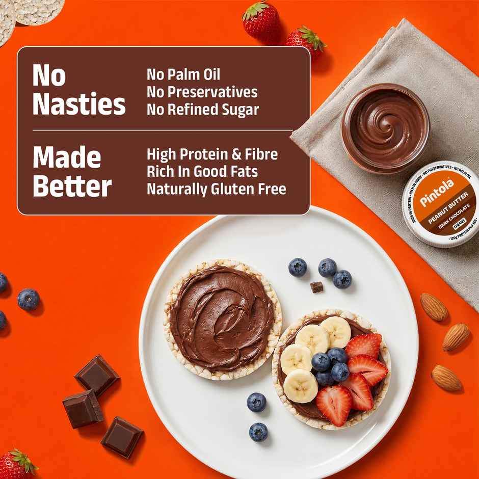 Pintola Dark Chocolate Creamy Peanut Butter