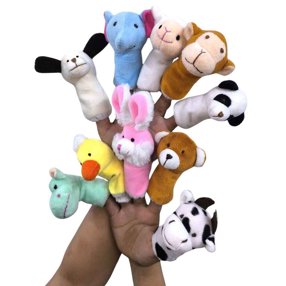 Sterling Finger Puppets Pack Of 10 - Multi