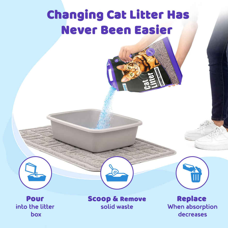Petoska Bentonite Cat Litter | Lavender Fragrance
